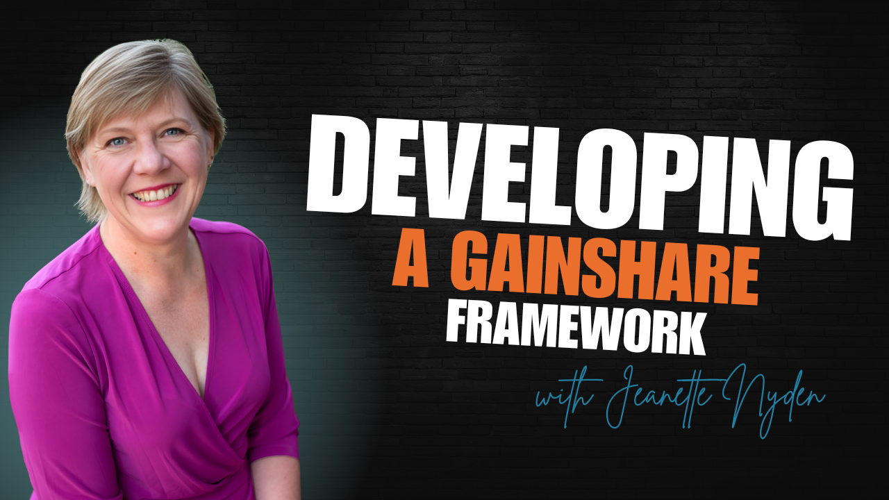 developing gainshare framework developing gainshare framework